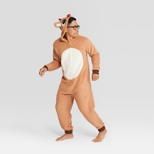 Men’s XL Rudolph Onesie Pajama